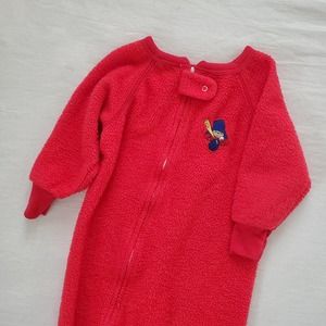 Vintage Paddington Bear Footed Pjs 3t